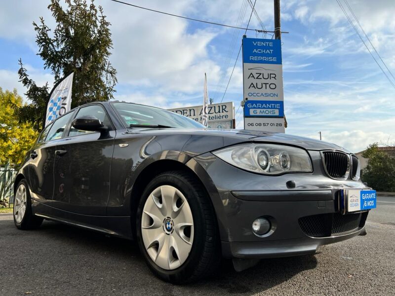 BMW SERIE 1 120i Cabriolet - BVA Steptronic E88 Luxe PHASE 1