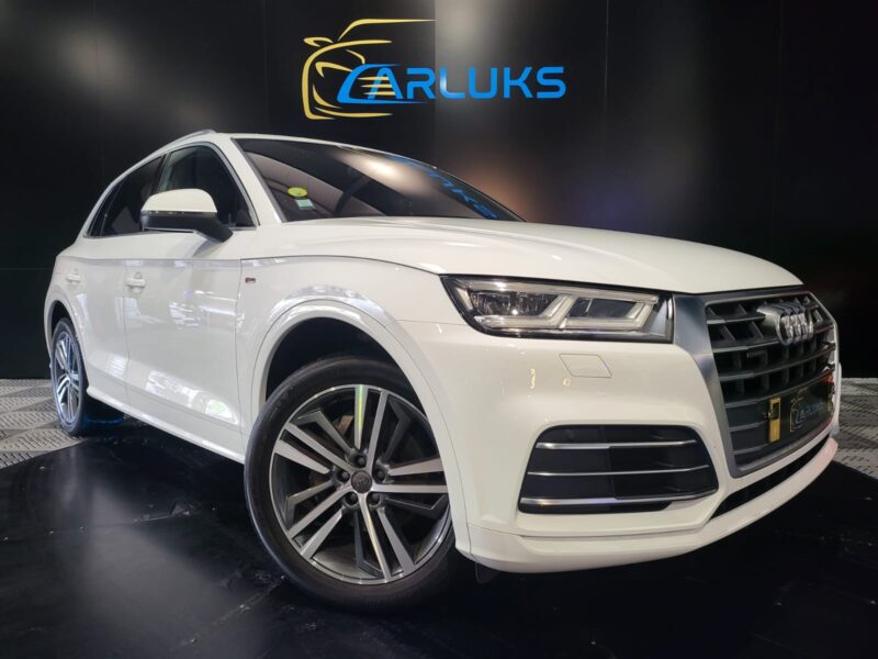 AUDI Q5 II 2.0 TDI 163cv Quattro S-Line S-Tronic7 1ère Main // SIEGES CHAUFFANTS/HAYON ELECTRIQUE/BA