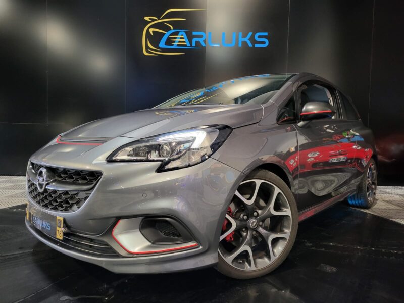 OPEL CORSA 1.4 Turbo GSI 150cv RECARO , Sièges Chauffants , Caméra , Carplay