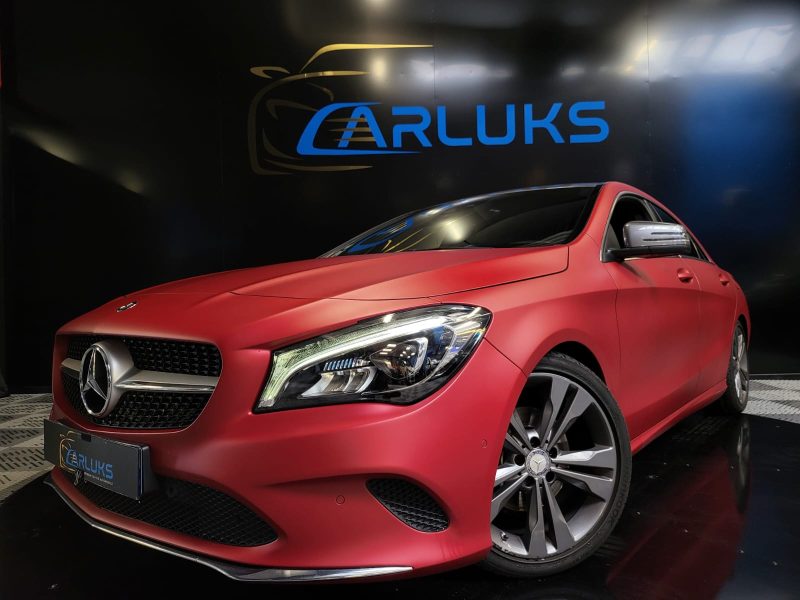 MERCEDES CLA CLA 200 d 136cv SENSATION / CARPLAY / ROUGE LUCIFER MAT