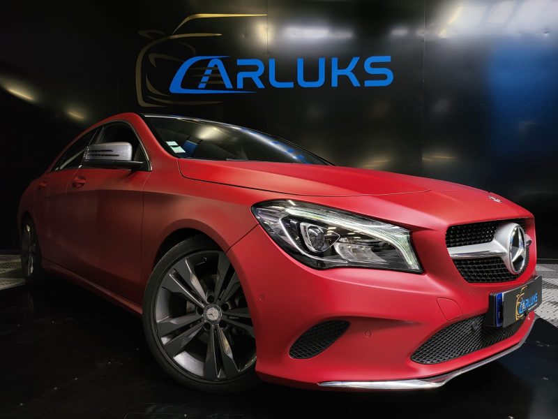 MERCEDES CLA CLA 200 d 136cv SENSATION / CARPLAY / ROUGE LUCIFER MAT