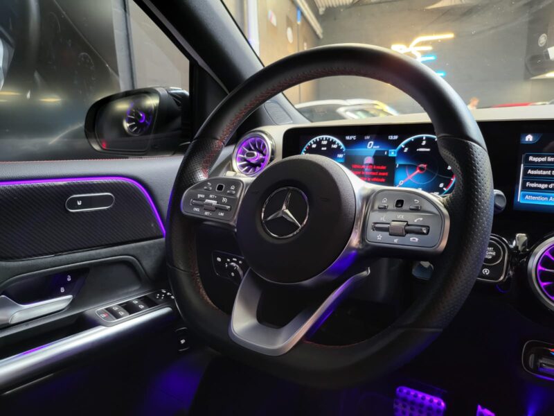 MERCEDES CLASSE B 180d 7G-DCT 116CH AMG LINE / TOIT OUVRANT + LUMIERE D\'AMBIANCE + CAMERA + APPLE C