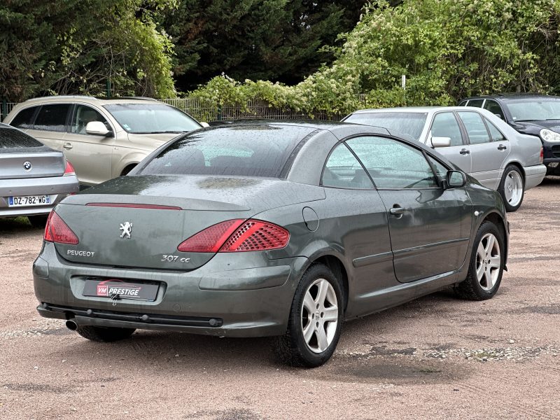 PEUGEOT 307 CC 1,6L 110 CV / Cuir / Clim / 177 KM