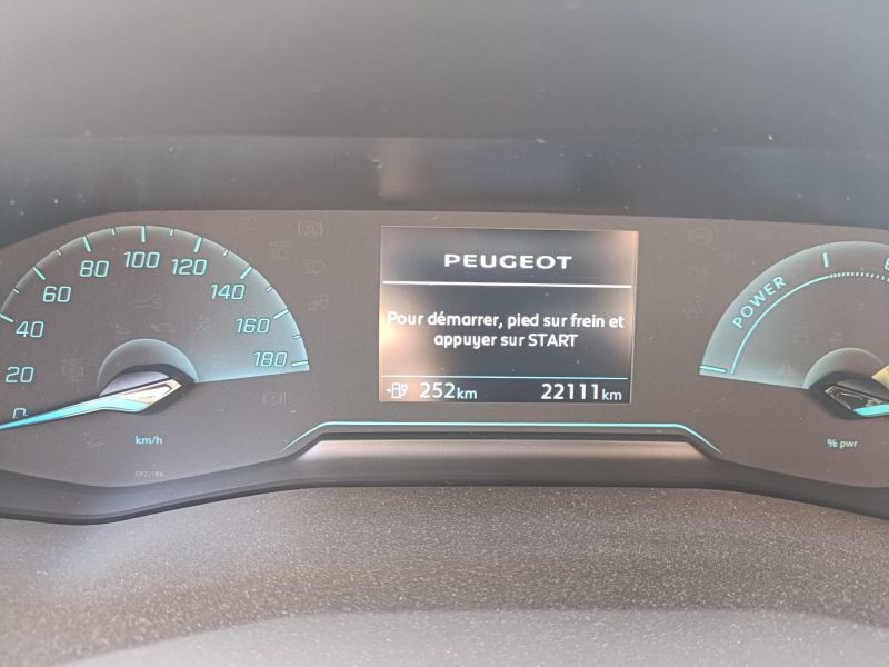 PEUGEOT 208 II  ELECTRIQUE 136 CH STYLE 2022