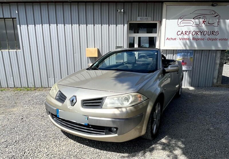 RENAULT MEGANE II Coupé-Cabriolet 