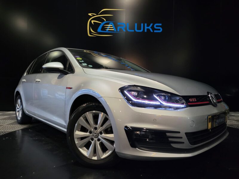 VOLKSWAGEN GOLF VII 1.6 TDI 105cv Kit Décoratifs GTI // RADAR-AV-AR/BLUETOOTH/PHARES LEDS