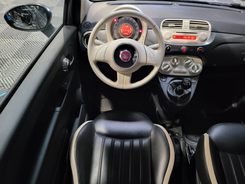 FIAT 500 1.2 MPI 69cv Pop 3p // BLUETOOTH/PRISE AUX/ANTIBROUILLARDS