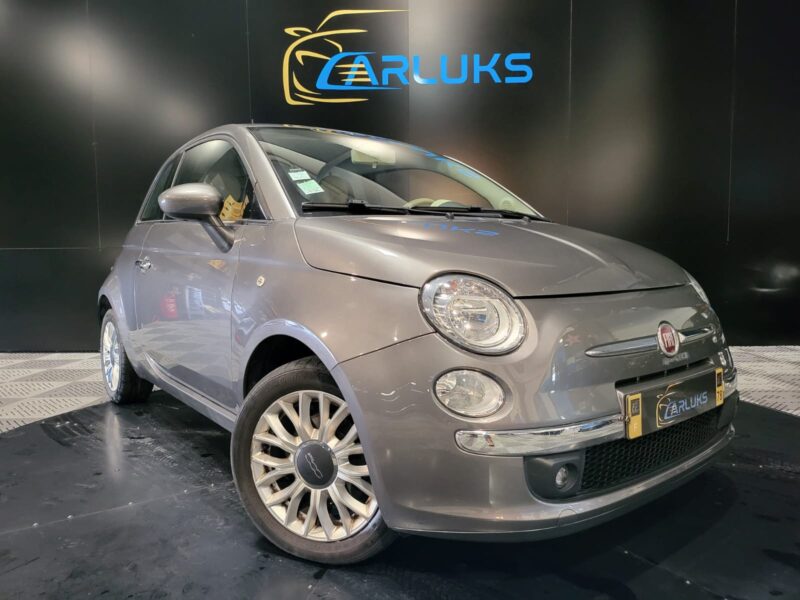 FIAT 500 1.2 MPI 69cv Pop 3p // BLUETOOTH/PRISE AUX/ANTIBROUILLARDS