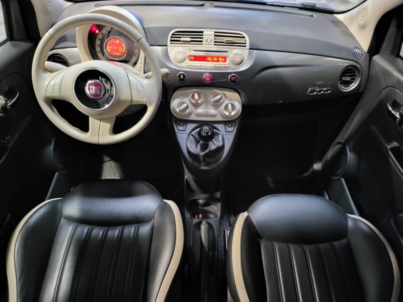 FIAT 500 1.2 MPI 69cv Pop 3p // BLUETOOTH/PRISE AUX/ANTIBROUILLARDS