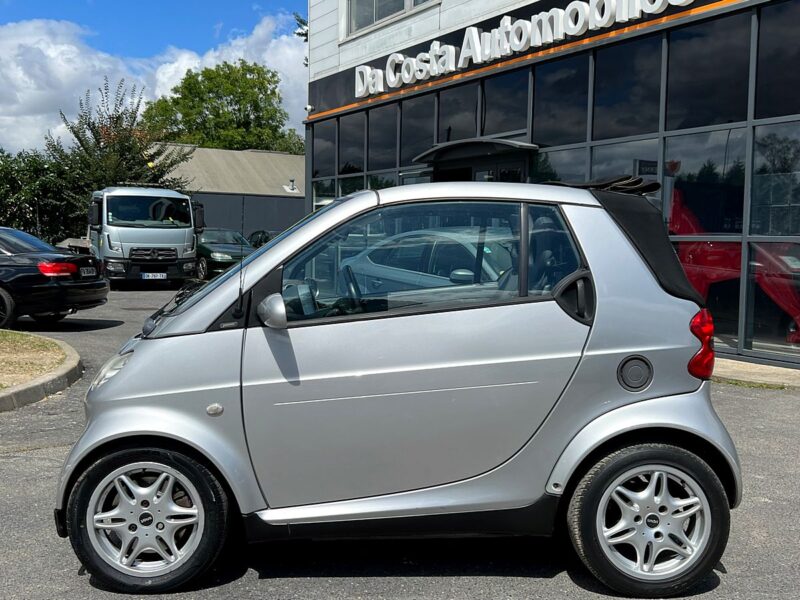 SMART FORTWO CABRIOLET 0.6 55 Cv CABRIO / BOITE AUTOMATIQUE - Garantie 6 Mois