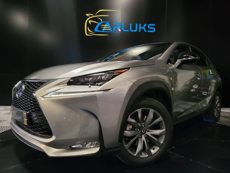 LEXUS NX 300H 197 155cv F-Sport 4WD // CAMERA DE RECUL/SIEGES CHAUFFANTS/COFFRE ELECTRIQUE