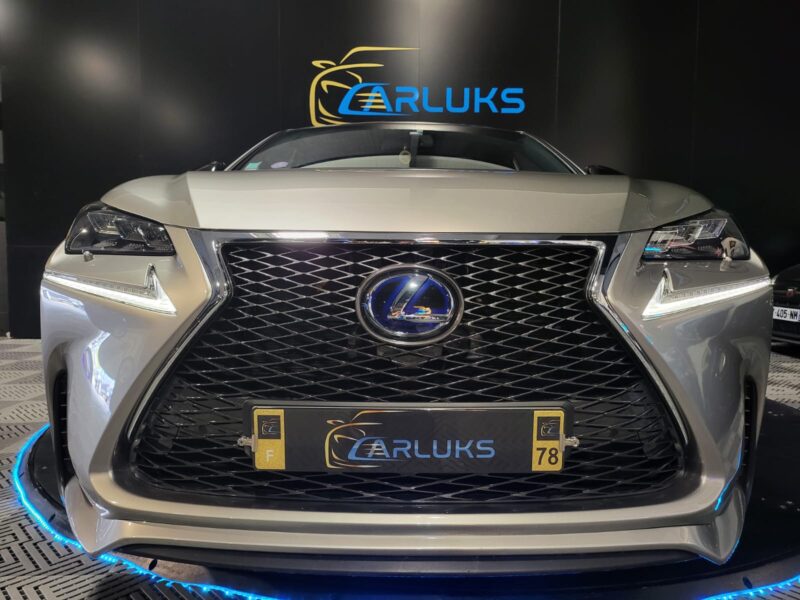 LEXUS NX 300H 197 155cv F-Sport 4WD // CAMERA DE RECUL/SIEGES CHAUFFANTS/COFFRE ELECTRIQUE