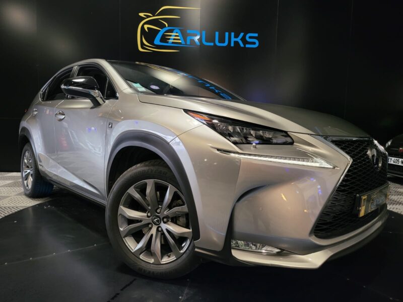 LEXUS NX 300H 197 155cv F-Sport 4WD // CAMERA DE RECUL/SIEGES CHAUFFANTS/COFFRE ELECTRIQUE