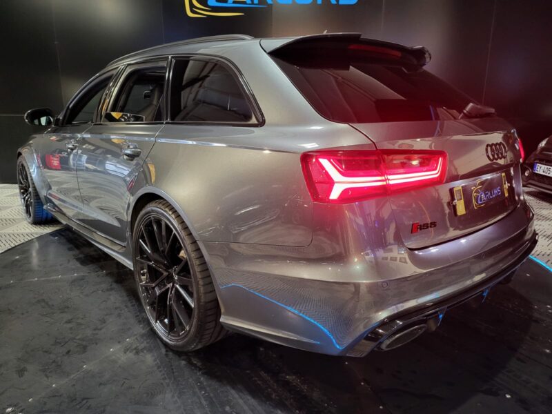 AUDI RS6 AVANT 4.0 TFSI 605cv Performance Quattro Tiptronic // TOIT OUVRANT/SIEGES CHAUFFANTS/SONO B