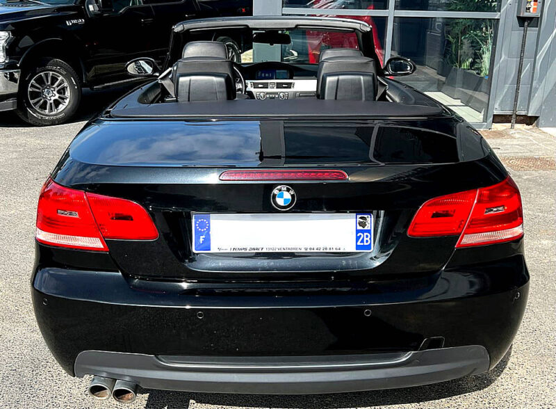 BMW SERIE 3 E93 CABRIOLET 330D 3.0. 6 CYLINDRES 231 PACK M SPORT / CUIR GPS BLUETOOTH - Garantie1an