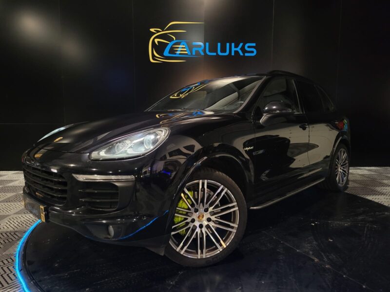 PORSCHE CAYENNE E-Hybrid 333/416cv Platinum Edition BVA // RADAR-AV-AR/SIEGES CHAUFFANTS/CAMERA DE R