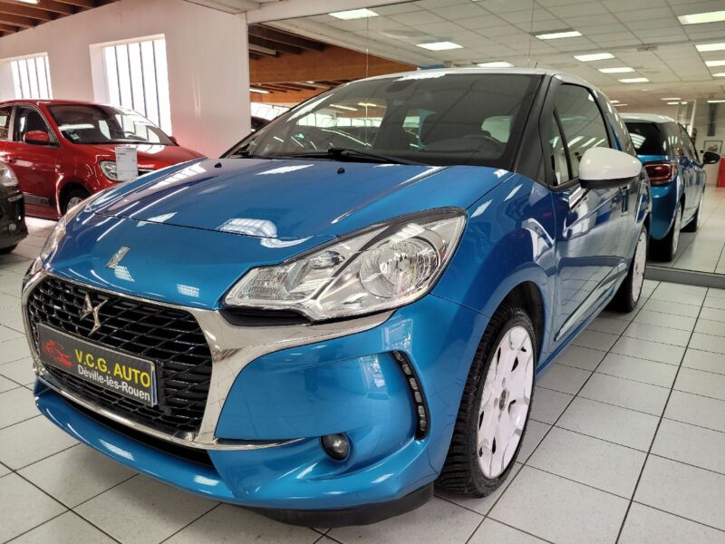 CITROEN DS3 2017 BlueHDi 100 S&S So Chic