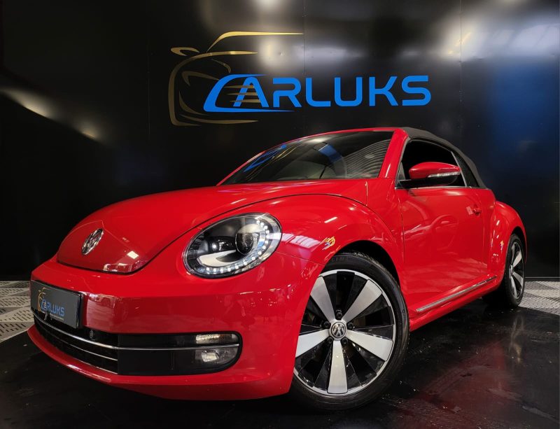 VOLKSWAGEN NEW BEETLE 1.4 TSi 160cv SPORT DESIGN CABRIOLET DSG7 1E MAIN AUDIO FENDER / CUIR / KEYLES