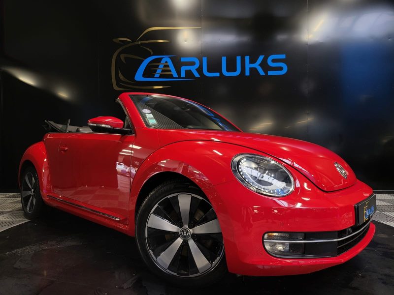 VOLKSWAGEN NEW BEETLE 1.4 TSi 160cv SPORT DESIGN CABRIOLET DSG7 1E MAIN AUDIO FENDER / CUIR / KEYLES