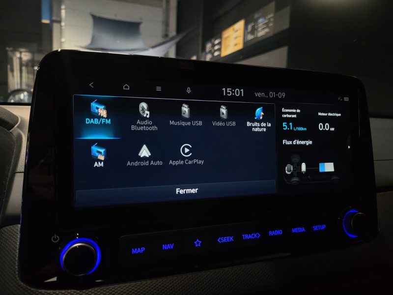 HYUNDAI KONA Hybrid 1.6 GDi 105cv Edition 1 // APPLE CARPLAY/ANDROID AUTO/CHARGEUR A INDUCTION