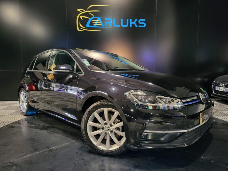 VOLKSWAGEN GOLF VII 1.5 TSI 130cv CARAT Bluemotion , Virtual Cockpit , Caméra , Régulateur adaptatif