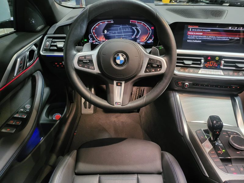 BMW 430D M SPORT 286CV CABRIOLET 2022 / APPLE CARPLAY / VOLANT ET SIEGES CHAUFFANTS