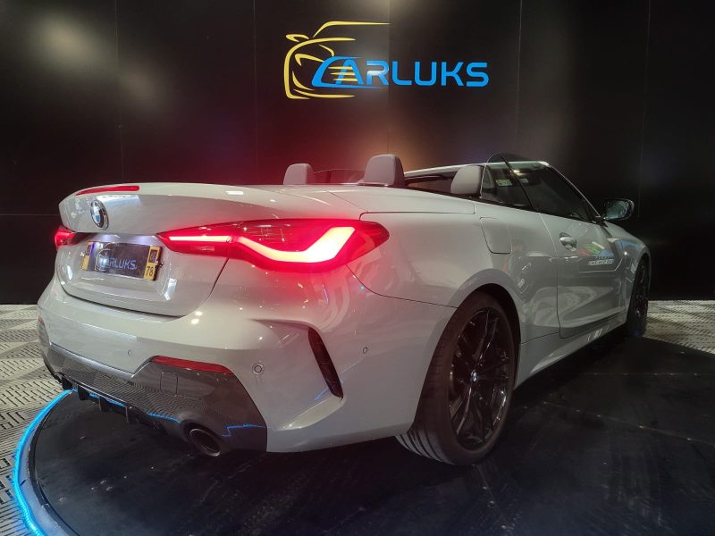 BMW 430D M SPORT 286CV CABRIOLET 2022 / APPLE CARPLAY / VOLANT ET SIEGES CHAUFFANTS