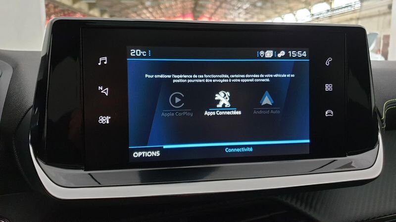 Peugeot 208 nouvelle 1.2 puretech 100cv eat8 gt + toit pano pack drive assist plus