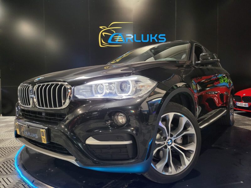 BMW X6 2016 xDrive 40d 313cv Lounge + / Toit ouvrant panoramique / Bluetooth / Camera de recul