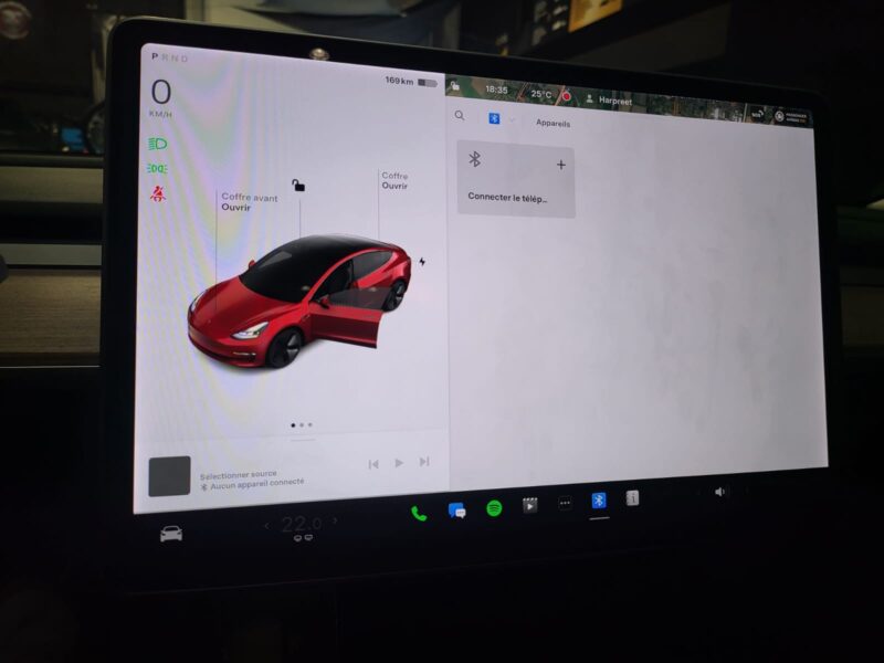 TESLA MODEL 3 Standard Plus Longe Range 275cv 1ère Main // APPLE CARPLAY/AUTO PILOT/CAMERA 360°