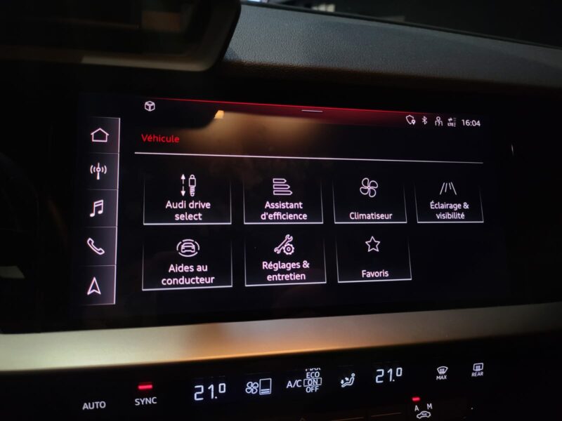 AUDI A3 Berline 30 TFSI 110cv Business Line S-Tronic7 // APPLE CARPLAY/ANDROID AUTO/DRIVE SELECT