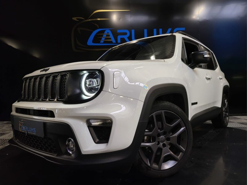 JEEP RENEGADE II S 1,3 GSE 2WD DCT6 150 cv CAMERA / ATTELAGE / FEUX LED / TOIT OUVRANT PANORAMIQUE /