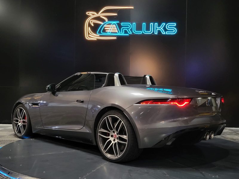 JAGUAR F-TYPE CABRIOLET 3.0 V6 340cv R-Dynamic BVA // CAMERA DE RECUL/OUVERTURE CLAPETS/SIEGES ELECT