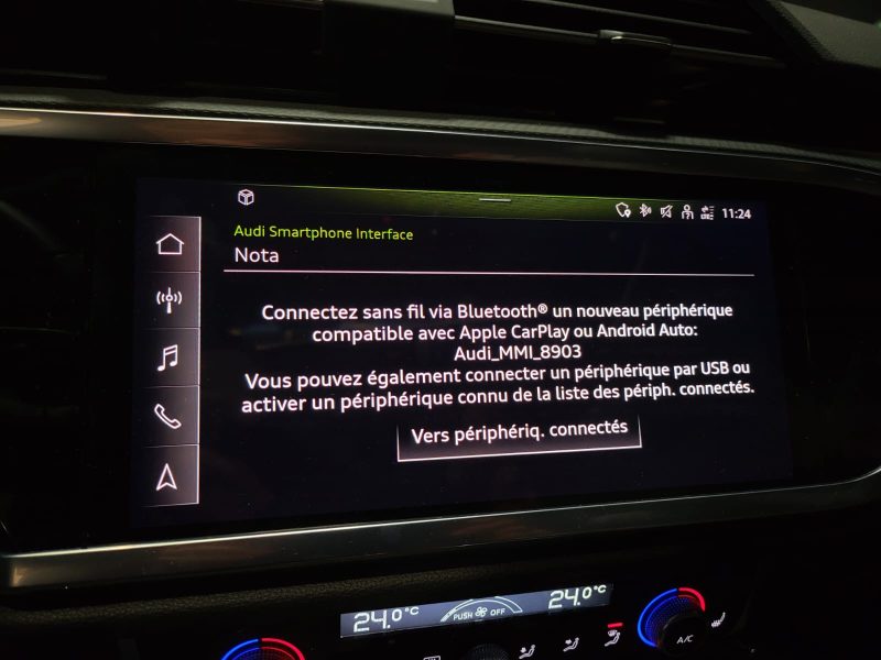 AUDI Q3 SPORTBACK 40 TDI 200cv S-Line S-Tronic7 // APPLE CARPLAY/TOIT OUVRANT/SIEGES CHAUFFANTS