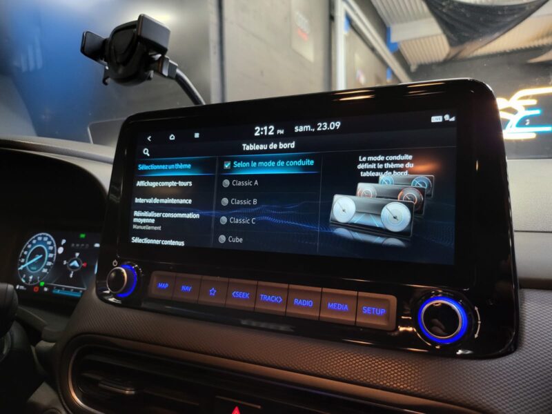 HYUNDAI KONA 1.6 GDi Hybrid 141cv CREATIVE / AUDIO KRELL / VIRTUAL COCKPIT / CARPLAY / TETE HAUTE