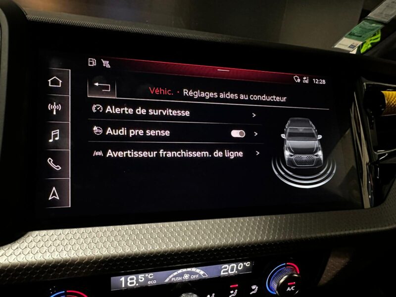 AUDI A1 Sportback 30 TFSI 116cv S-line S-tronic , Feu led , GPS Garantie 12 mois