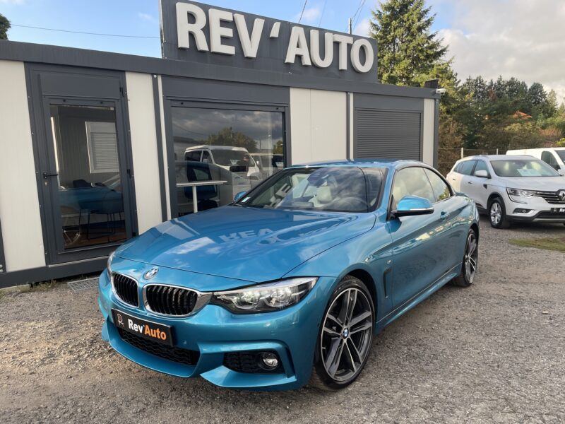 BMW 430dA Cabriolet 258ch M Sport 25.000km volant chauffant/Cockpit/Harman Kardon/Tête haute/Carplay