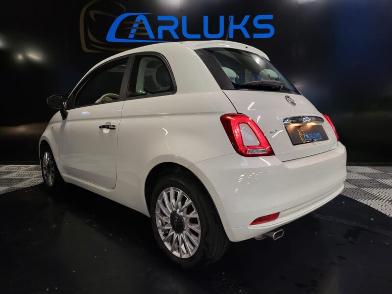 FIAT 500 1.2 69Ch DUALOGIC 2020 /1ER MAIN+CARPLAY+TOIT PANO/