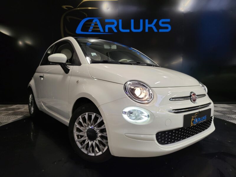 FIAT 500 1.2 69Ch DUALOGIC 2020 /1ER MAIN+CARPLAY+TOIT PANO/