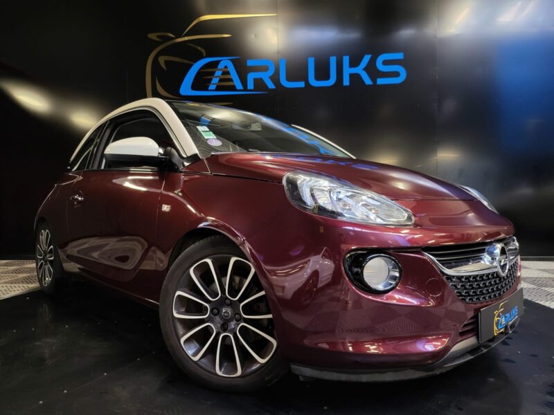 OPEL ADAM 2017 1.0 GLAM 115cv / TOIT PANO / CARPLAY / 2eme MAIN