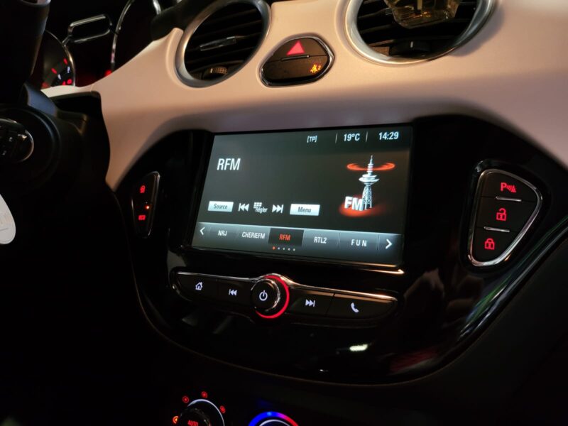 OPEL ADAM 2017 1.0 GLAM 115cv / TOIT PANO / CARPLAY / 2eme MAIN