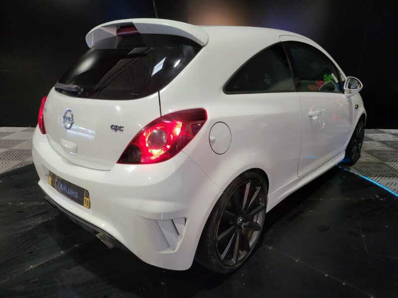 OPEL CORSA OPC 1.6 Turbo 210cv Nürburgring Edition BVM6 // DOUBLES SORTIES/SIEGES BACQUET RECARO/XEN