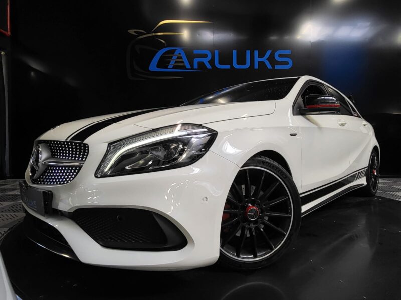 MERCEDES CLASSE A 180i PACK AMG WHITE ART EDITION 122cv PACK A45 PACK AERO CIEL ÉTOILÉ