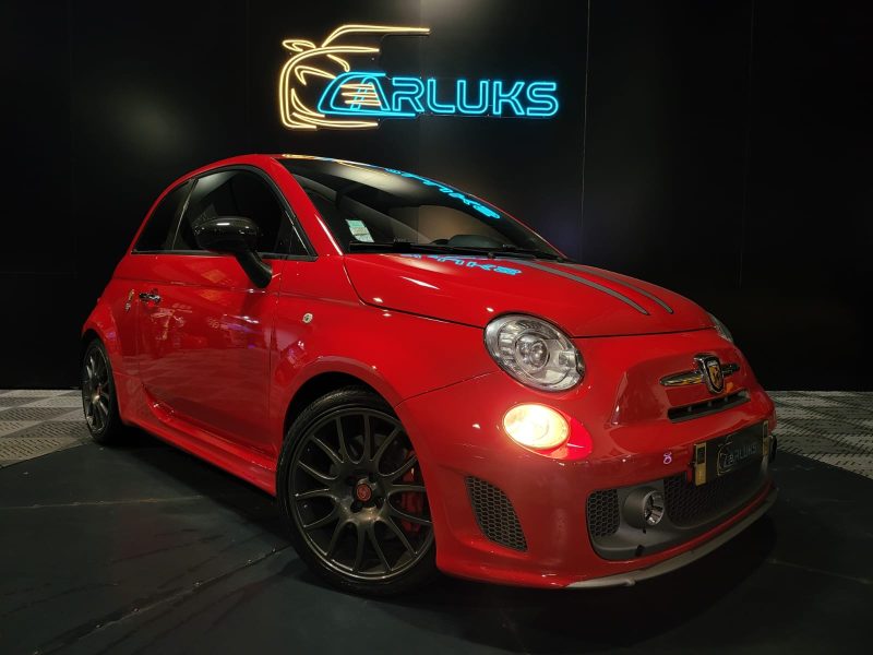 FIAT 500 ABARTH 1.4 T-Jet 180cv 695 Tributo Ferrari BVA // /SIEGES BACQUET/XENONS/RADAR-AR/BLUETOOTH