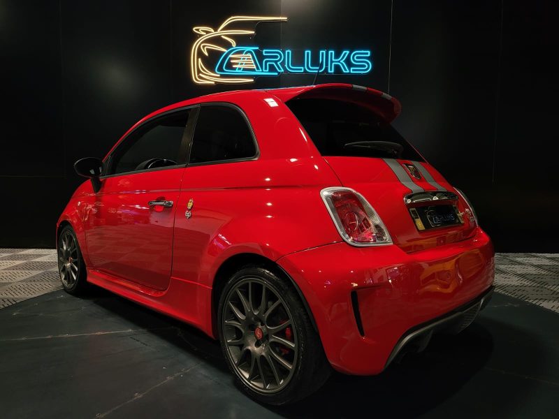 FIAT 500 ABARTH 1.4 T-Jet 180cv 695 Tributo Ferrari BVA // /SIEGES BACQUET/XENONS/RADAR-AR/BLUETOOTH