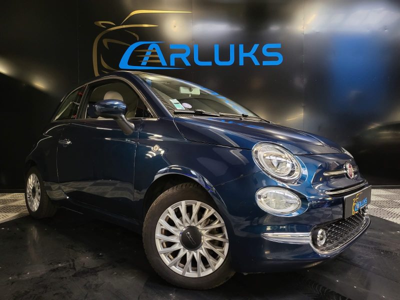 FIAT 500C 0.9 85cv LOUNGE CABRIOLET 2018 1 ER MAIN /CARPLAY+REGULATEUR+GPS/