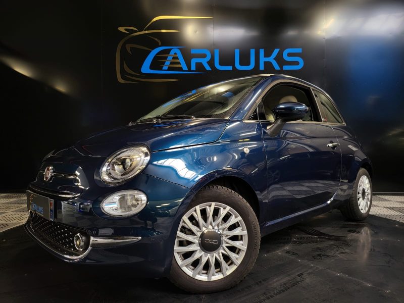 FIAT 500C 0.9 85cv LOUNGE CABRIOLET 2018 1 ER MAIN /CARPLAY+REGULATEUR+GPS/