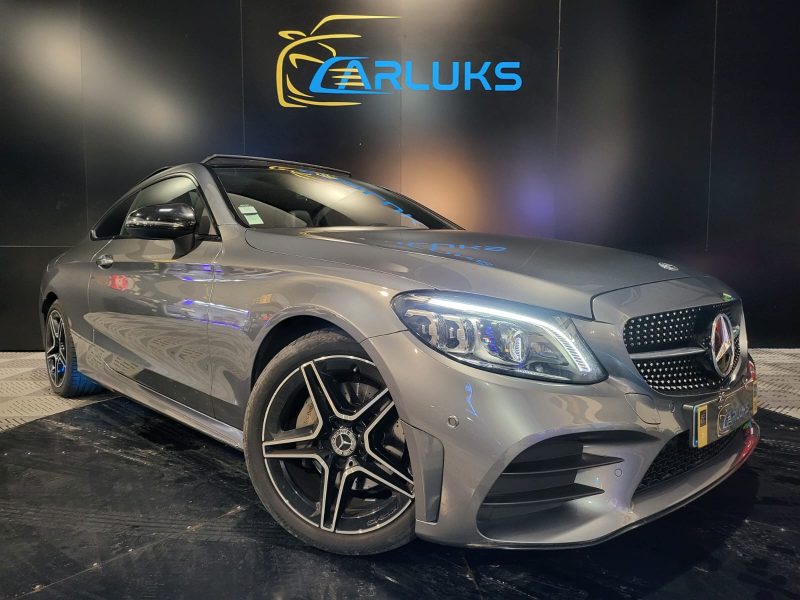 MERCEDES-BENZ CLASSE C COUPE 200 EQ Boost 184cv AMG Line 9G-Tronic // APPLE CARPLAY/TOIT OUVRANT/CAM