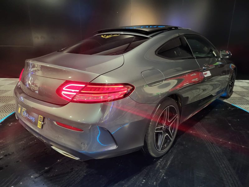 MERCEDES-BENZ CLASSE C COUPE 200 EQ Boost 184cv AMG Line 9G-Tronic // APPLE CARPLAY/TOIT OUVRANT/CAM