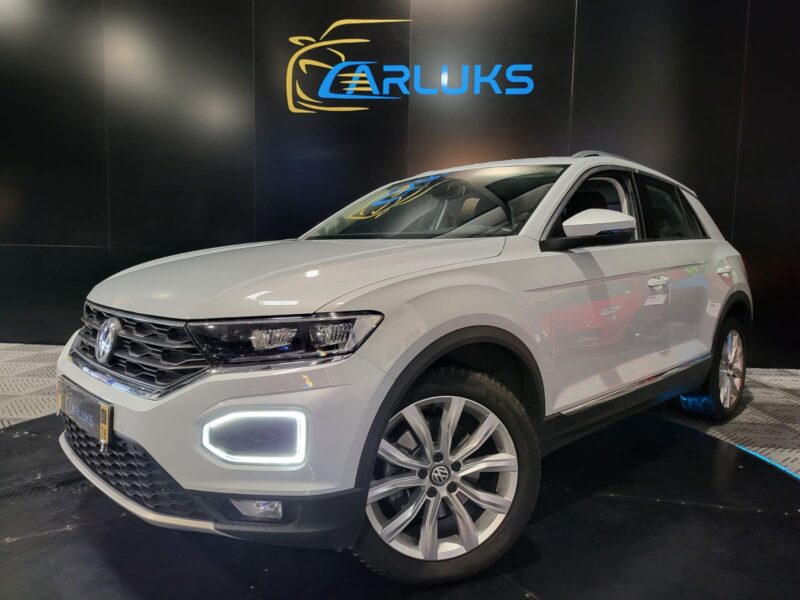 VOLKSWAGEN T-ROC 1.5 TSI 150cv Carat DSG7 1ère Main // APPLE CARPLAY/ANDROID AUTO/CAMERA DE RECUL